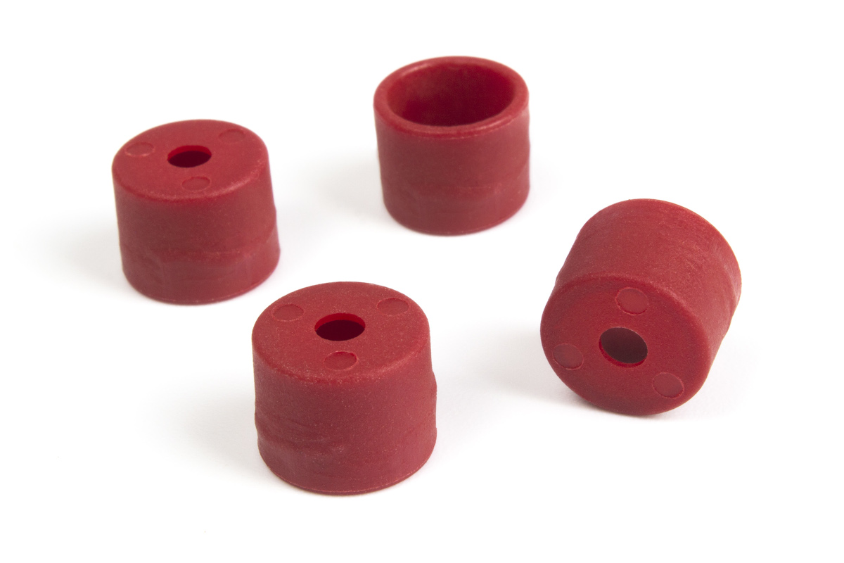 Maverick RC MV150537 Wheel Washers (Red/4pcs)