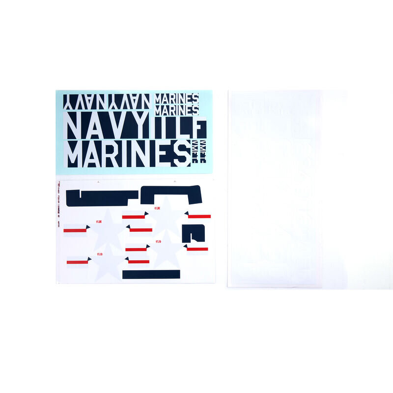 Eflite Decal Sheet F4U-4 Corsair 1.2m