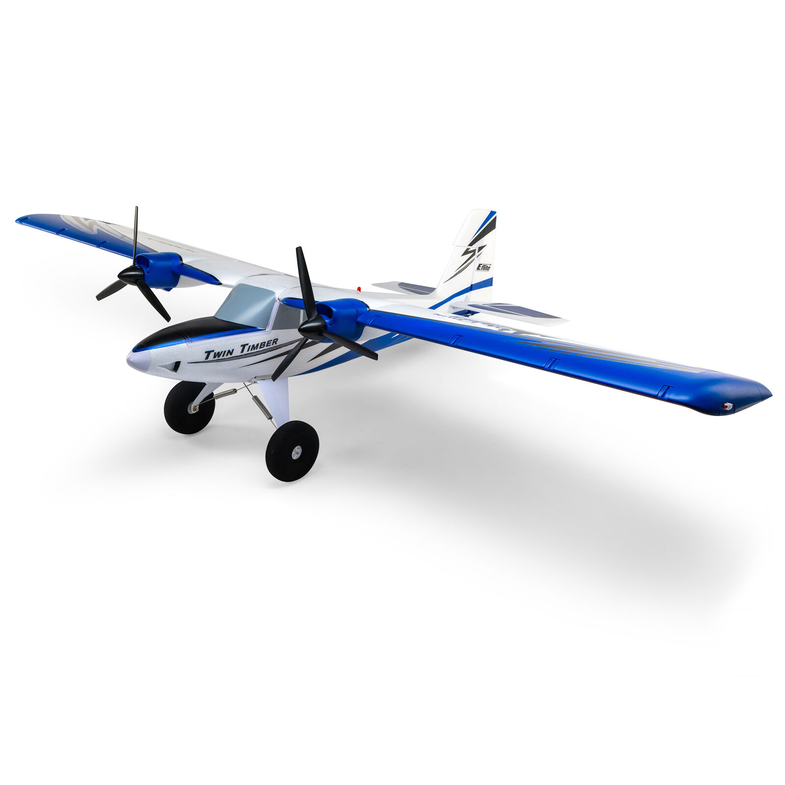 E-flite Twin Timber 1.6m BNF Basic med AS3X och SAFE Select