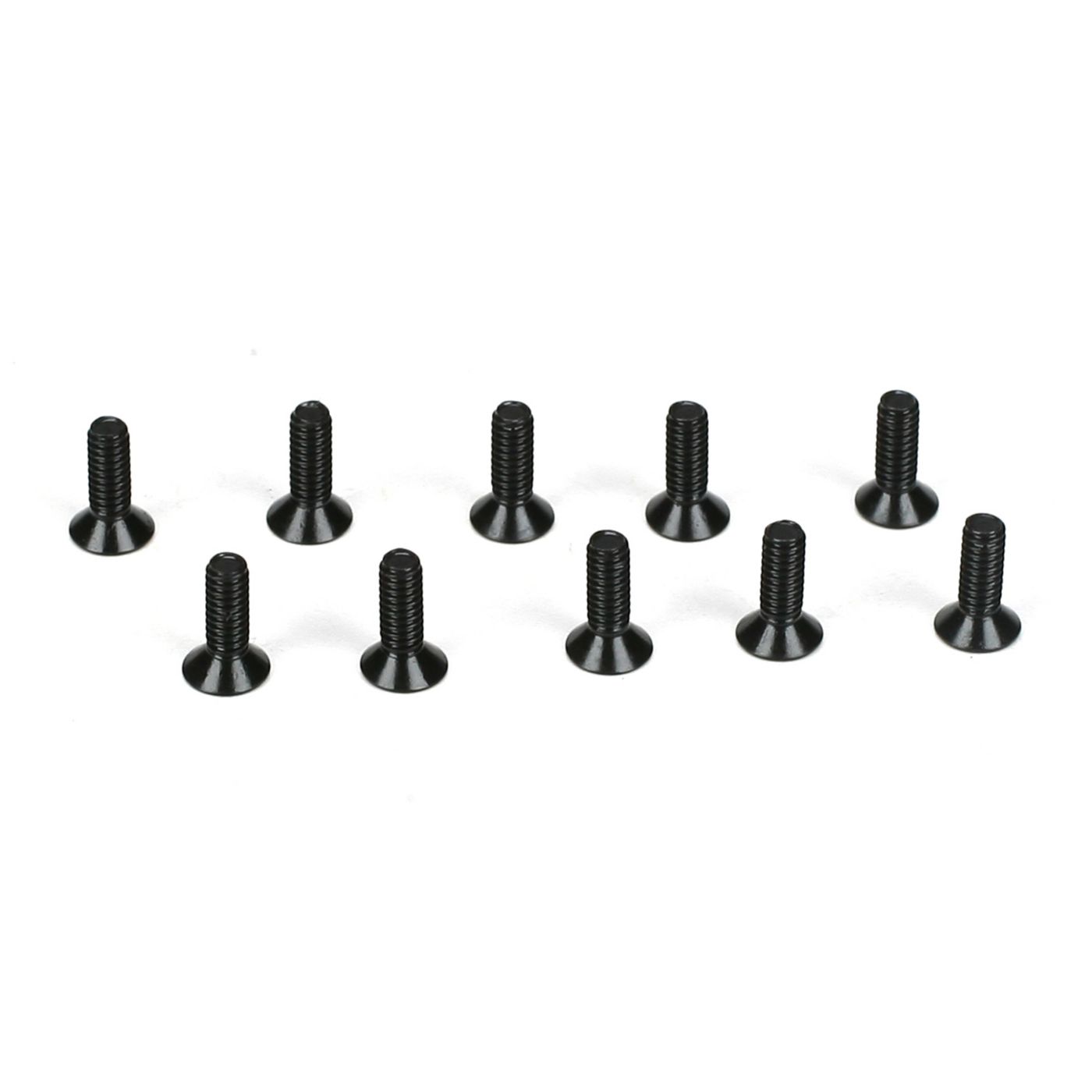 TLR TLR5960 Flathead Screws, M2 x 6mm (10)