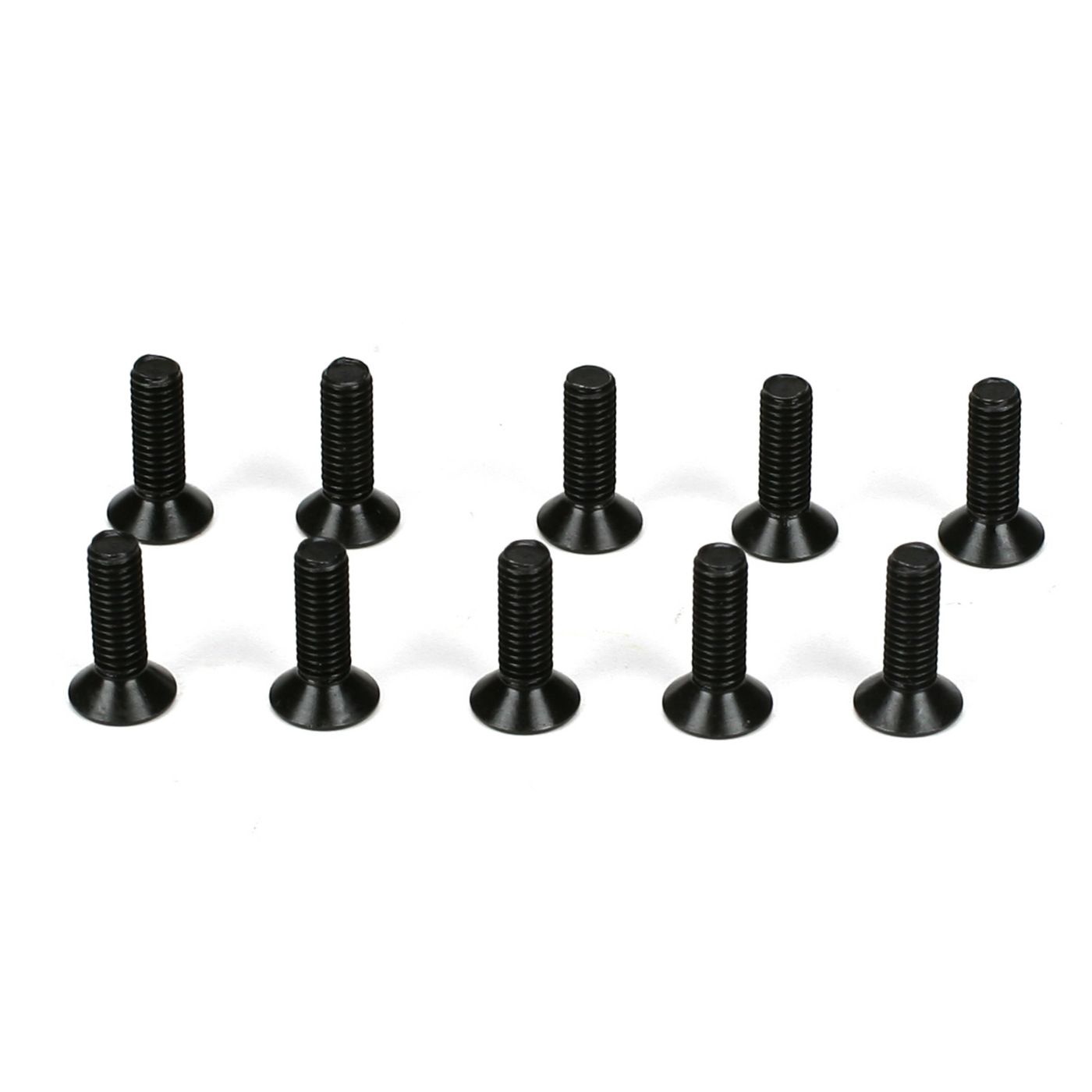 TLR TLR5962 Flathead Screws, M3 x 10mm (10)