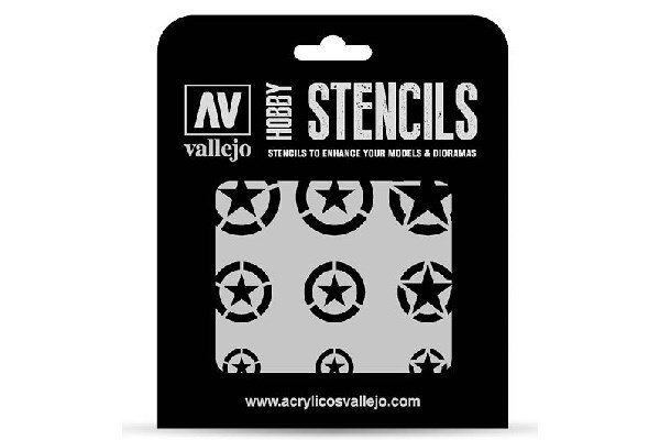 VALLEJO ST-AIR004 Stencil USAF Markings