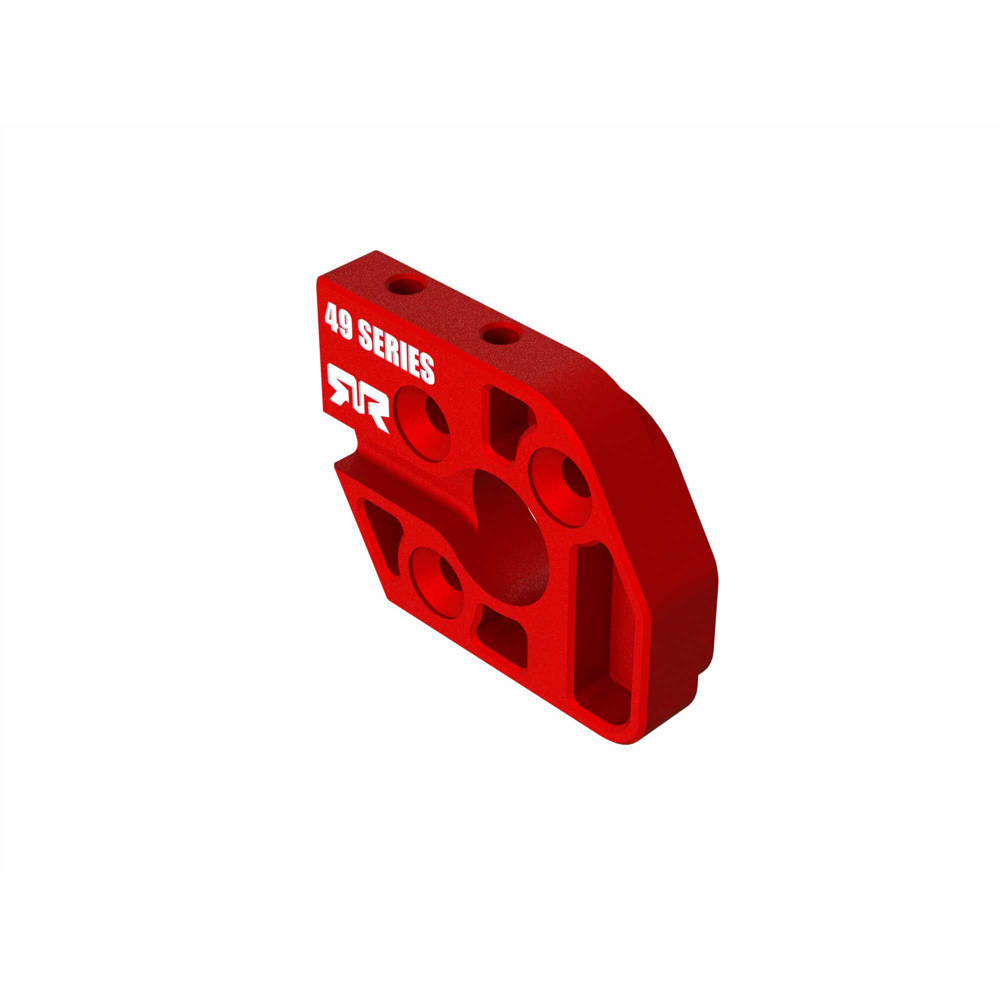 Arrma ARA320603 Aluminum Motor Plate 49 Series Red