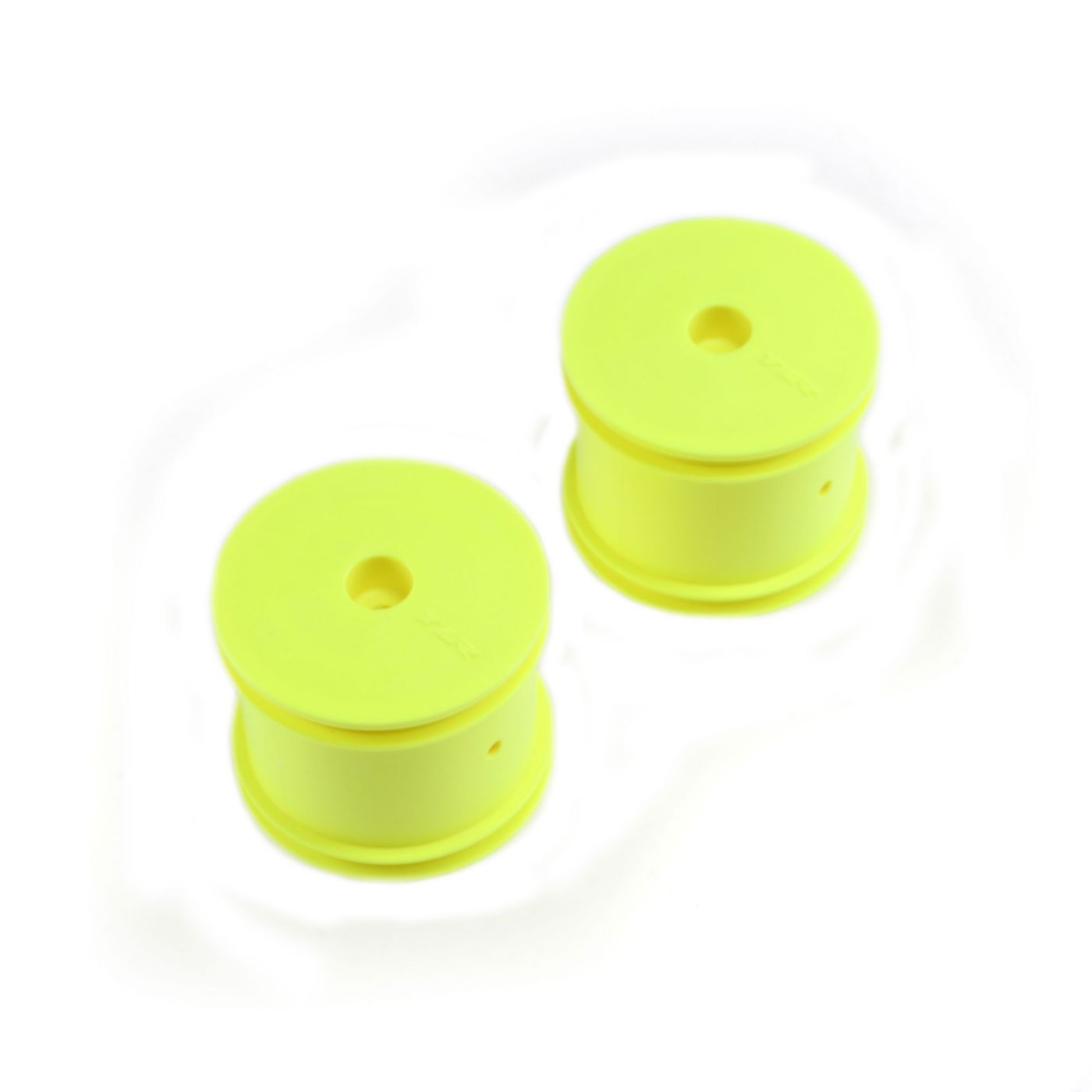 TLR TLR7002 Front/Rear Wheel, Yellow: 22T