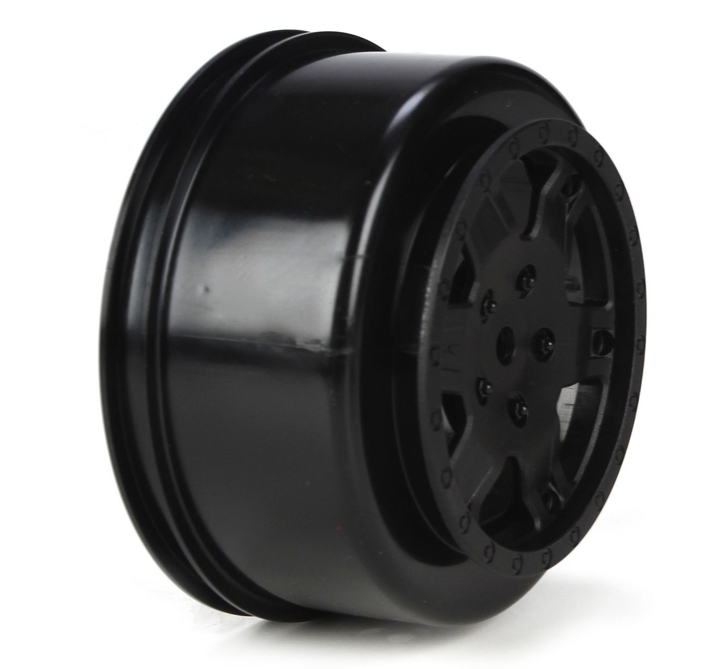 TLR TLR7011 Wheel, Black (2): 22SCT