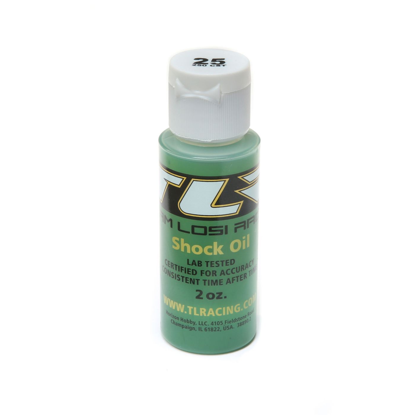 TLR TLR74004 Silicone Shock Oil, 25wt, 2 oz