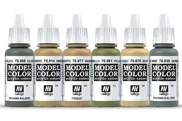 VALLEJO 70209 WWII Italian Armour & Infantry 6x17ml