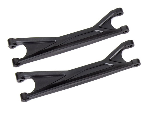 Carrier Arm Upper F/B Black (Pair) X-Maxx WideMaxx, XRT