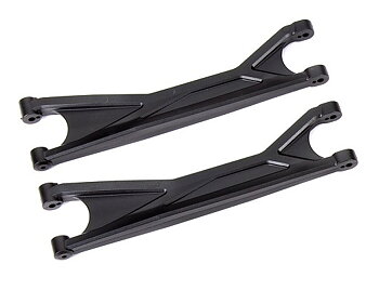 Carrier Arm Upper F/B Black (Pair) X-Maxx WideMaxx, XRT