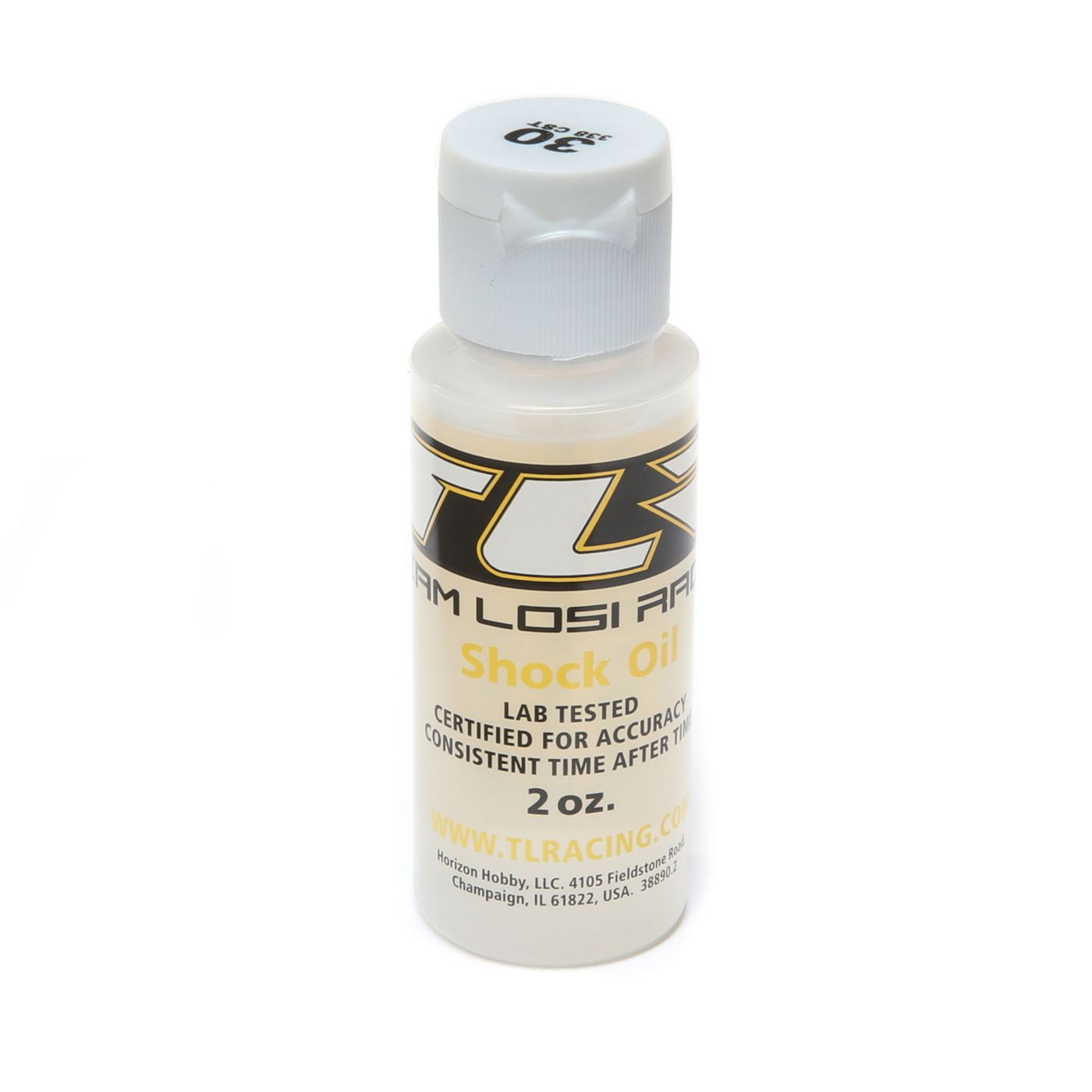 TLR TLR74006 Silicone Shock Oil, 30wt, 2oz