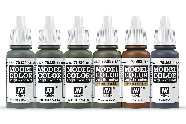 VALLEJO 70223 WWIII NATO Armour & Infantry 6x17ml