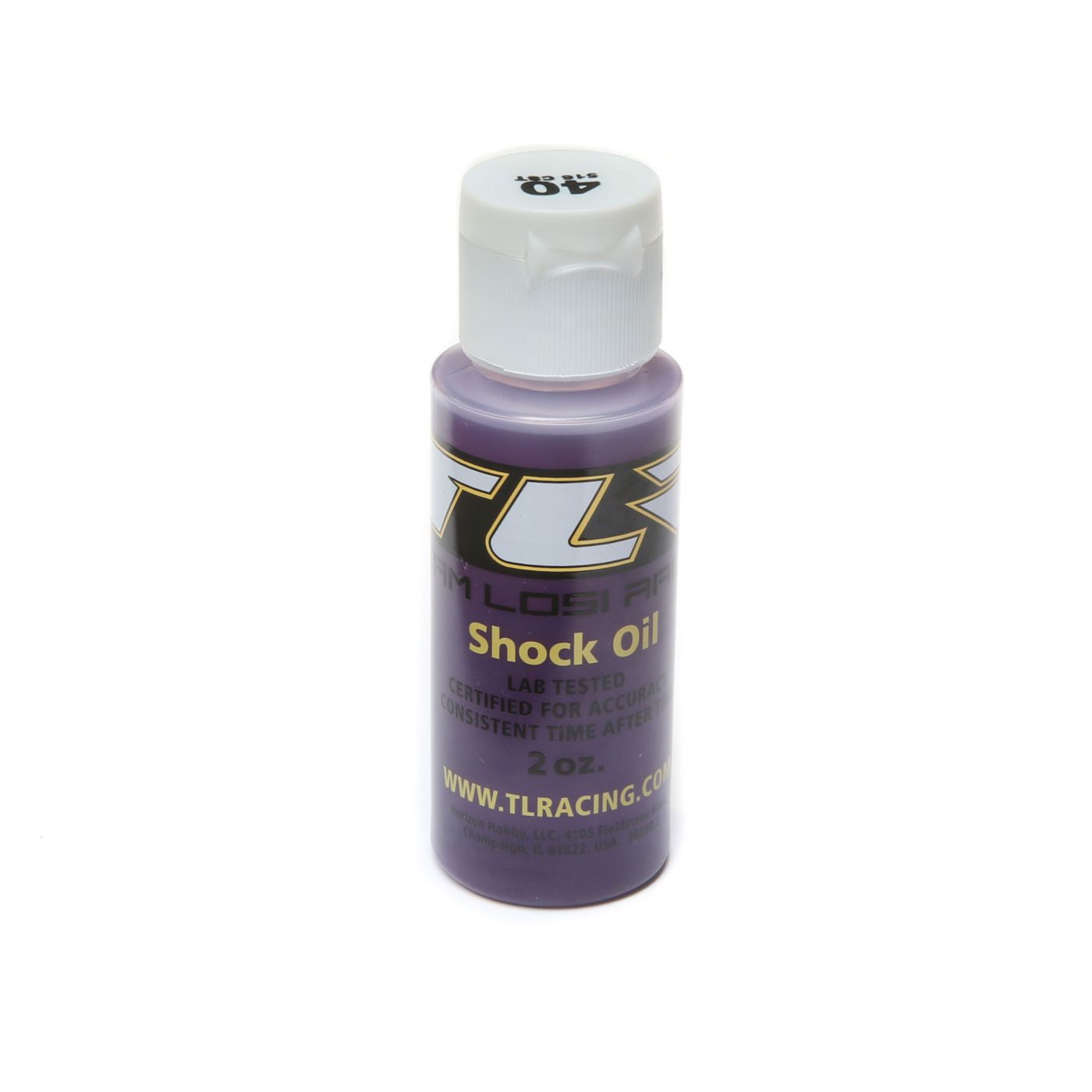 TLR TLR74010 Silicone Shock Oil, 40wt, 2oz