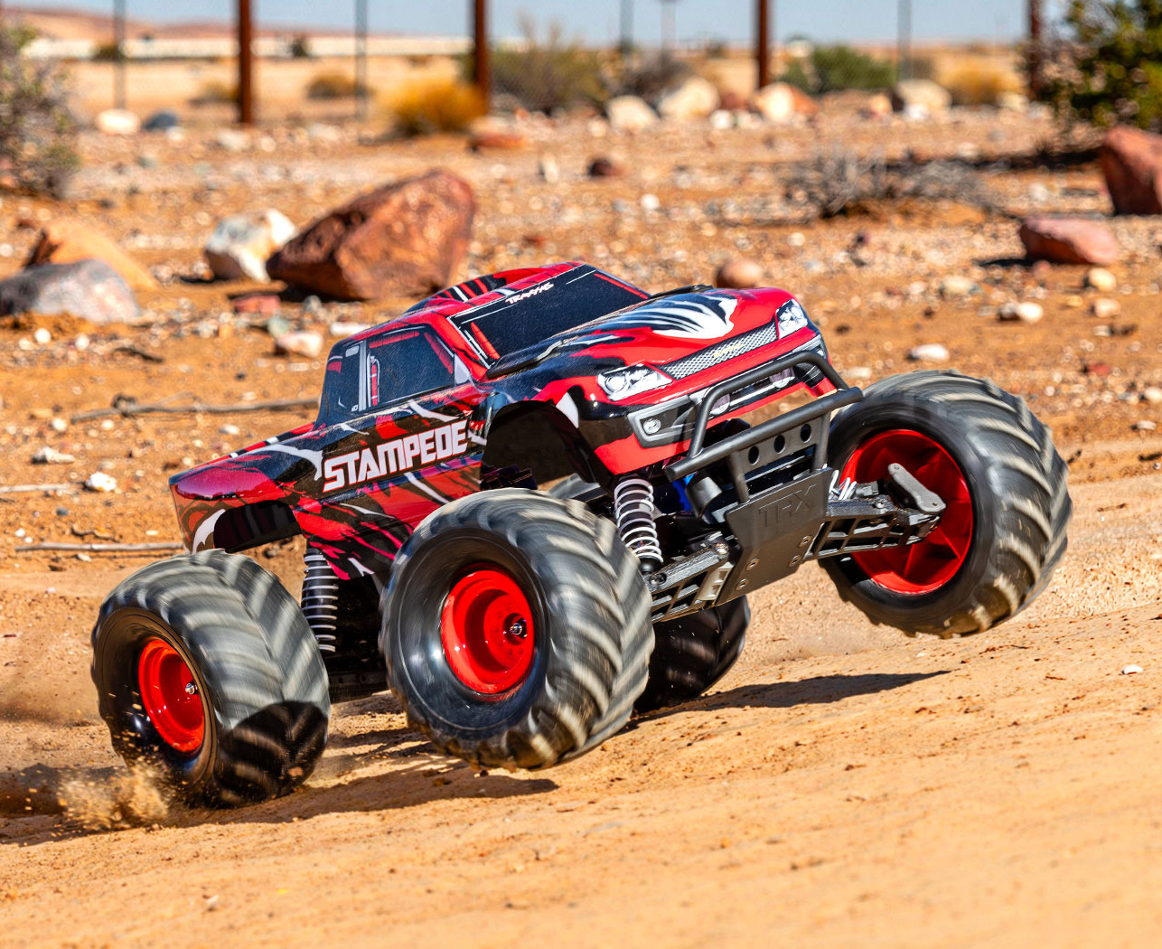 Traxxas Stampede 2WD 1/10 RTR TQ EHD RedX USB-C - With Battery/Charger - 5