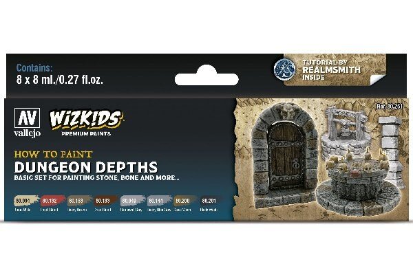 VALLEJO 80251 Wizkids Dungeon Dephts