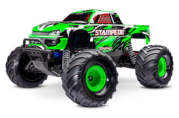 Traxxas Stampede 2WD 1/10 RTR TQ EHD GrönX USB-C - Med Batteri/Laddare