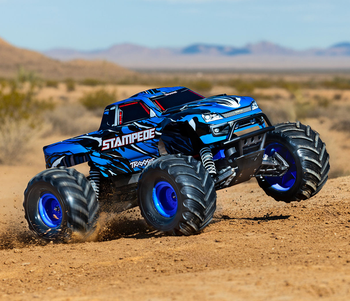 Traxxas Stampede 2WD 1/10 RTR TQ EHD BlueX USB-C - With Battery/Charger - 9