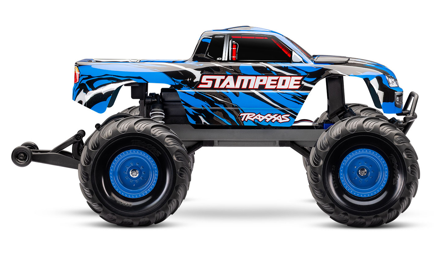 Traxxas Stampede 2WD 1/10 RTR TQ EHD BlueX USB-C - With Battery/Charger - 6