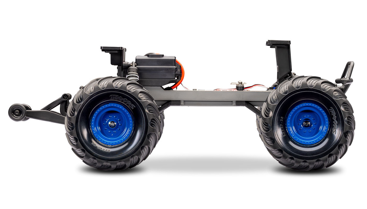 Traxxas Stampede 2WD 1/10 RTR TQ EHD BlueX USB-C - With Battery/Charger - 8