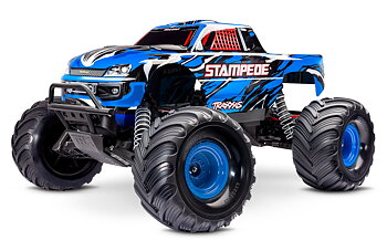 Traxxas Stampede 2WD 1/10 RTR TQ EHD BlåX USB-C - Med Batteri/Laddare