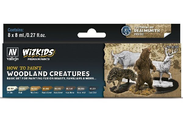 VALLEJO 80254 Wizkids Woodland creatures