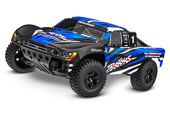 Traxxas Slash 2WD 1/10 RTR TQ Blå-X EHD Clipless USB - Med Batteri/Laddare