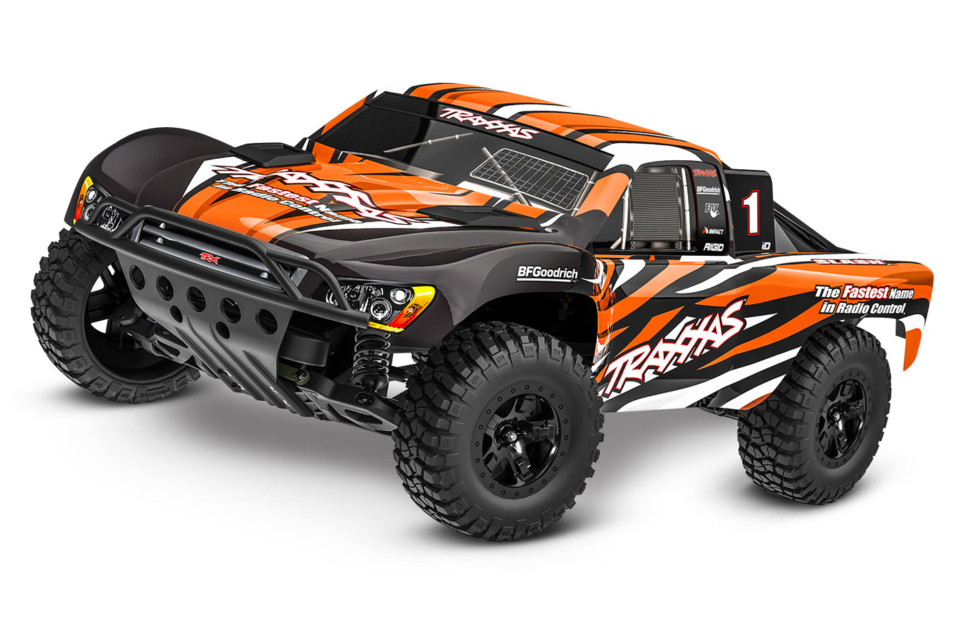 Traxxas Slash 2WD 1/10 RTR TQ Orange-X EHD Clipless USB - With Battery/Charger