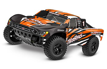 Traxxas Slash 2WD 1/10 RTR TQ Orange-X EHD Clipless USB - Med Batteri/Laddare