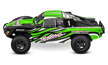 Traxxas Slash 2WD 1/10 RTR TQ Grön-X EHD Clipless USB - Med Batteri/Laddare