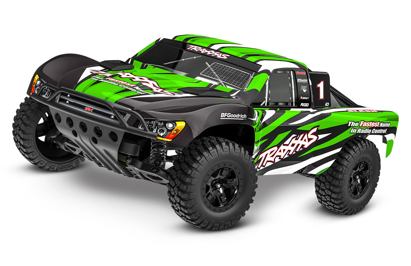 Traxxas Slash 2WD 1/10 RTR TQ Green-X EHD Clipless USB - With Battery/Charger
