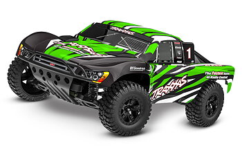 Traxxas Slash 2WD 1/10 RTR TQ Grön-X EHD Clipless USB - Med Batteri/Laddare