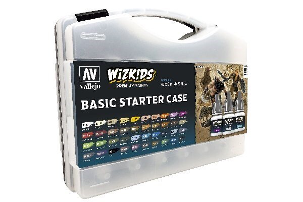 VALLEJO 80260 Wizkids Basic Starter Case