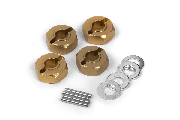 Maverick RC MV150184 Aluminum 12mm Wheel Hex Hub Set (4pcs)