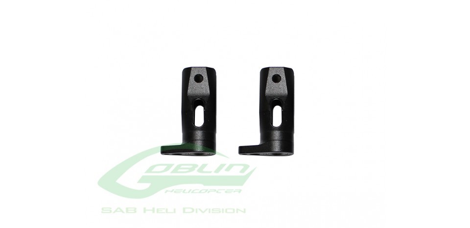 ALUMINUM TAIL BLADE GRIP BLACK MATTE-G. BLACK THUNDER/NITRO
