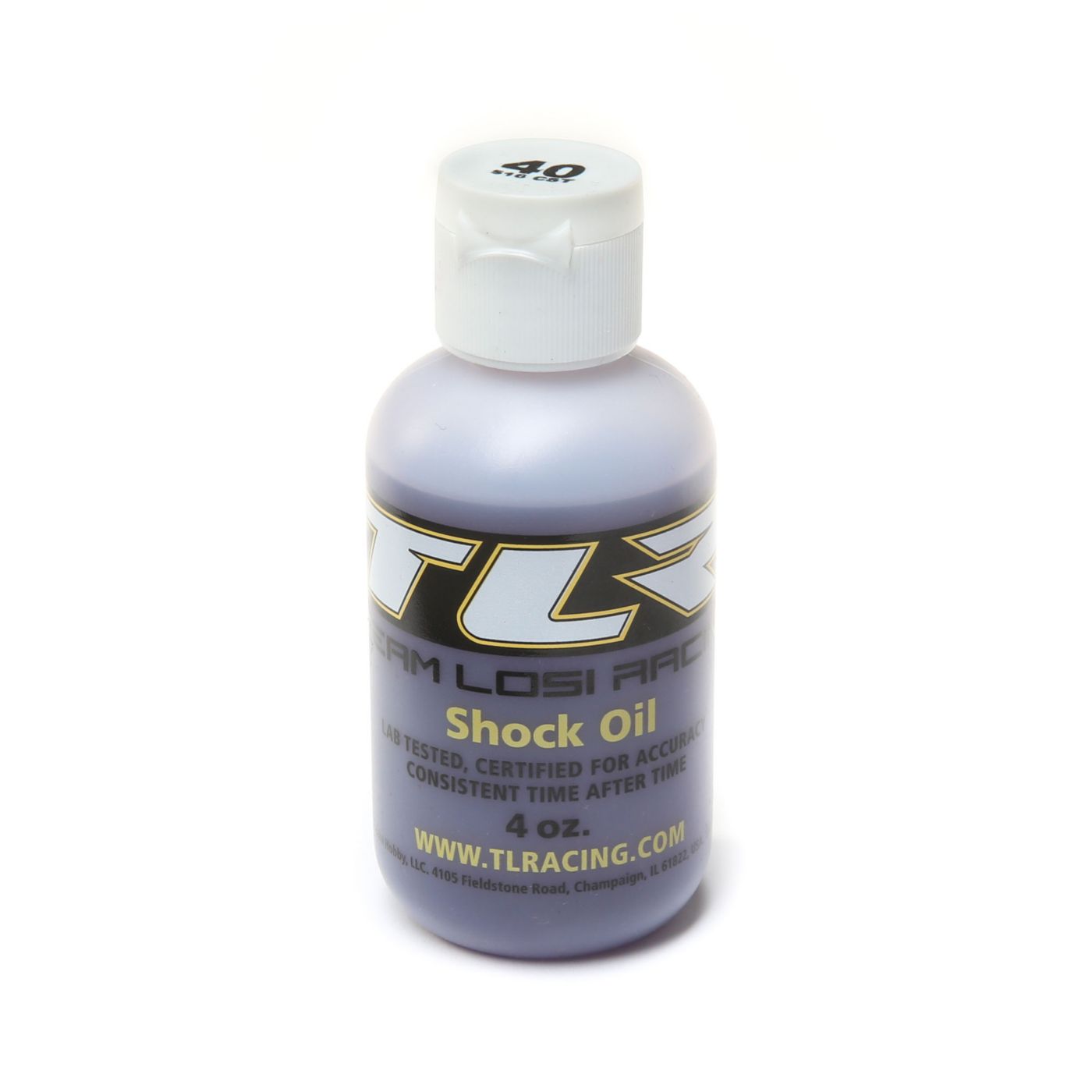 TLR TLR74025 Silicone Shock Oil, 40wt, 4oz