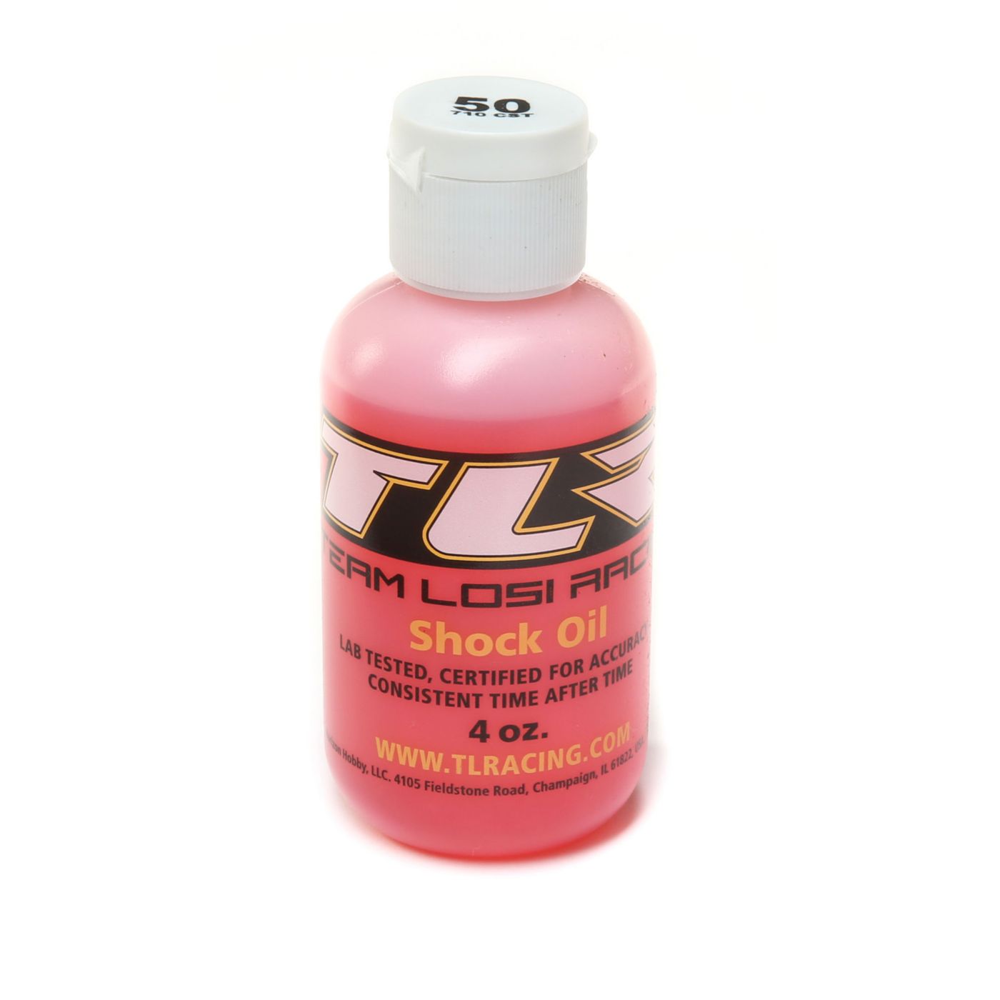 TLR TLR74027 Silicone Shock Oil, 50wt, 4oz