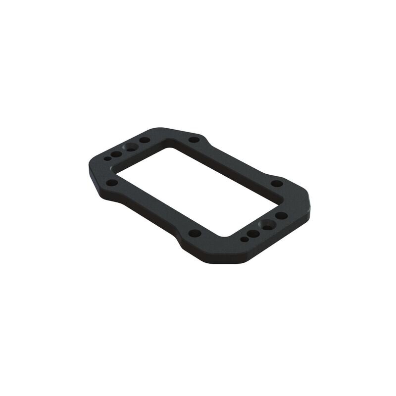 Arrma ARA320649 Aluminum Servo Mount Plate Black
