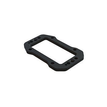 Arrma ARA320649 Aluminum Servo Mount Plate Black