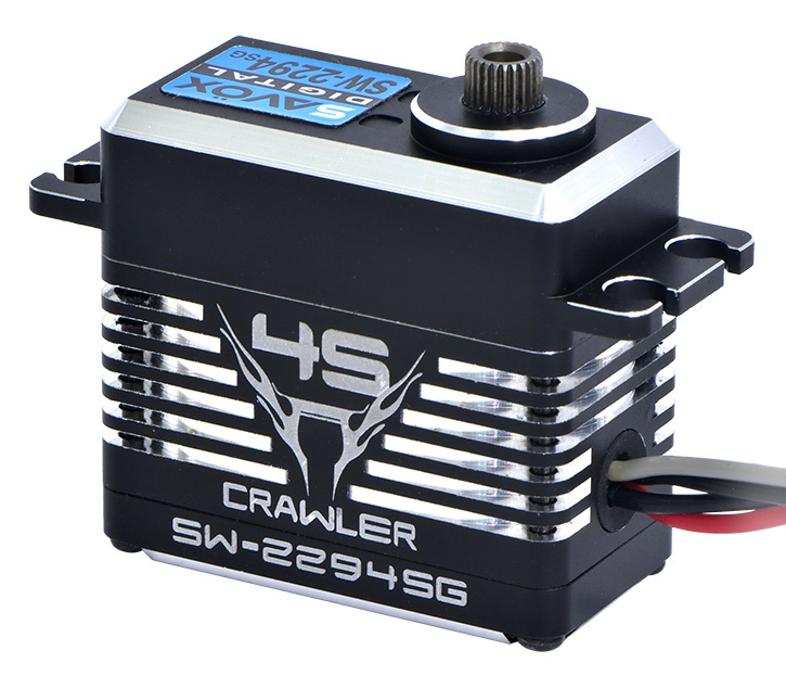 Savöx SW2294SG Crawler Servo 75Kg 4S Powered Alu Brushless Ståldrev WP - 2