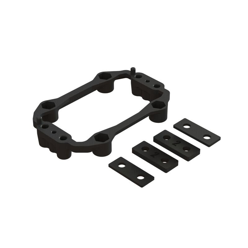 Arrma ARA320650 Aluminum Servo Mount Plastic Holder Set
