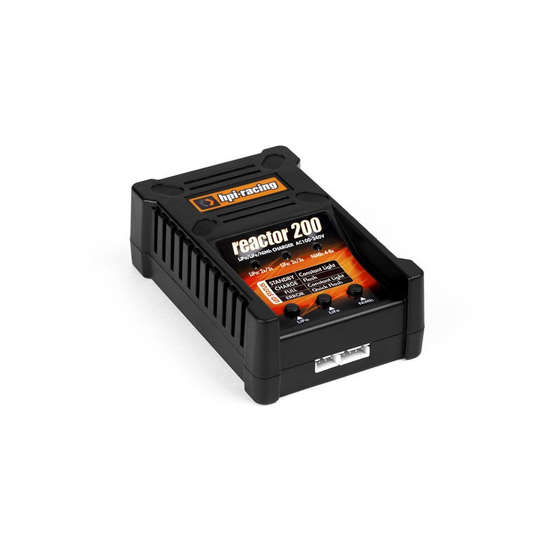 HPI HP118051 Reactor 200 LiPo/NiMh-Laddare 2.0A - 3