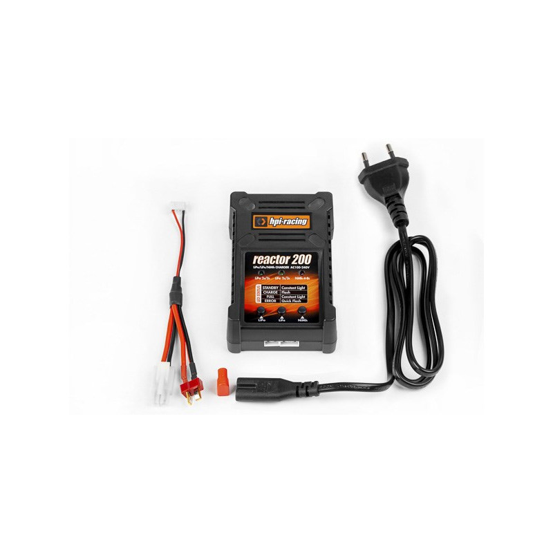 HPI HP118051 Reactor 200 LiPo/NiMh-Laddare 2.0A - 2