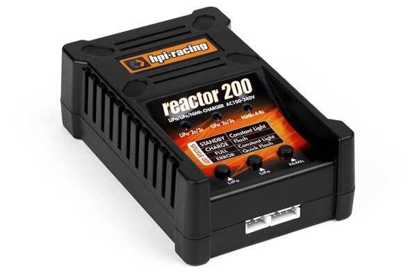 HPI HP118051 Reactor 200 LiPo/NiMh-Laddare 2.0A