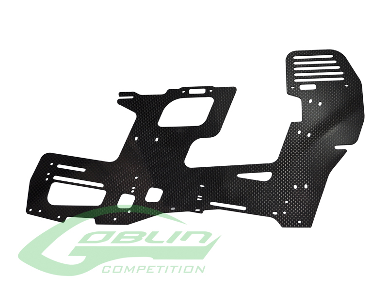 Carbon Fiber 2mm Main Frame (1pc) - Goblin 700 Competition [H0354-S]