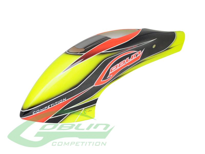 Canomod Airbrush Canopy Yellow/Orange - Goblin 630 Competition [H0364-S]