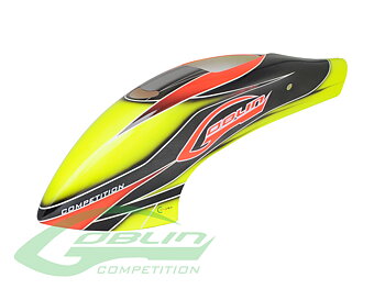 Canomod Airbrush Canopy Yellow/Orange - Goblin 630 Competition [H0364-S]