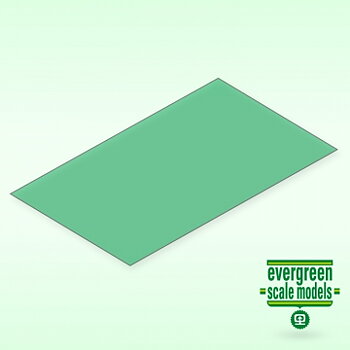 Green Transparent Sheet 0.25x150x300 mm (2)