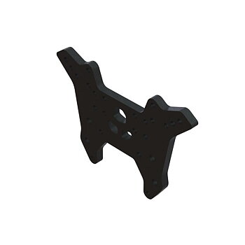 Arrma ARA320686 Front Shock Tower Aluminum Black