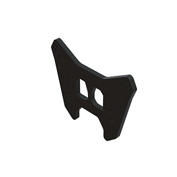 Arrma ARA320687 Rear Shock Tower Aluminum Black