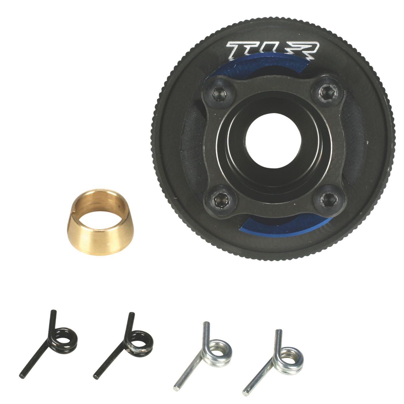 TLR TLR9101 Prebuilt Clutch, 4 Shoe, HA Alum: 8B, 8T