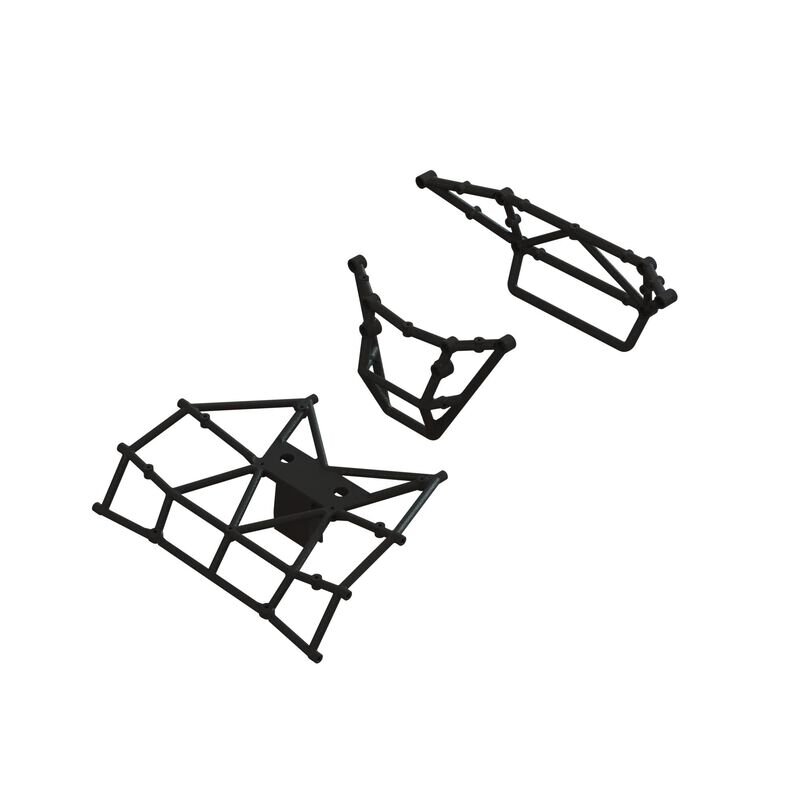Arrma ARA320699 Body Cage Front and Rear Black